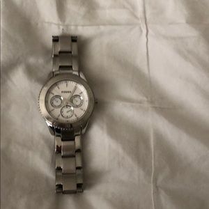 Fossil Watch Silver